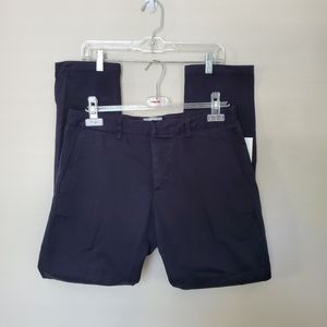 AMI Navy Twill Chinos 32/M NWT
